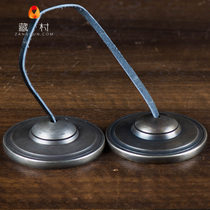 Manufacturer Nepal handmade bronze sculpture floral repo percussion instrument bronze cymbal Indoor Buddhist thing for a touch bell