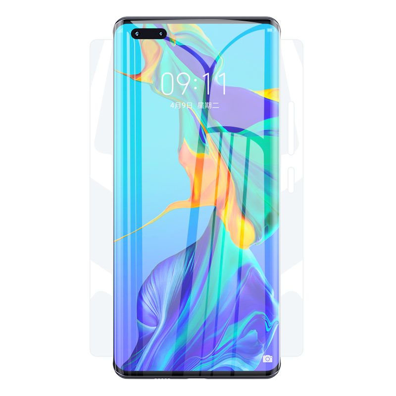 适用小米13/12/vivo x90/80/s12pro/oppo reno9/6/mate/p40/30/nova/10/pro/荣耀70/magic4水凝膜全包手机膜 - 图3