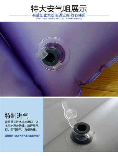 桑拿按摩日式水床垫带枕水疗床宿舍充气情趣双人床浴室水磨床软床 - 图2