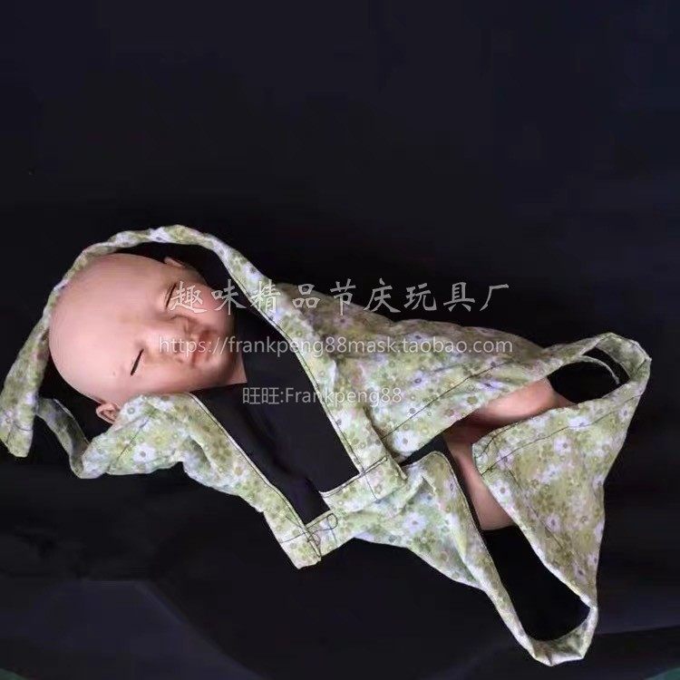 万圣节恐怖鬼婴娃娃摆件密室逃脱吓人婴儿装饰鬼屋剧本杀布置道具,淘宝优惠券,粉丝福利购,淘宝优惠卷