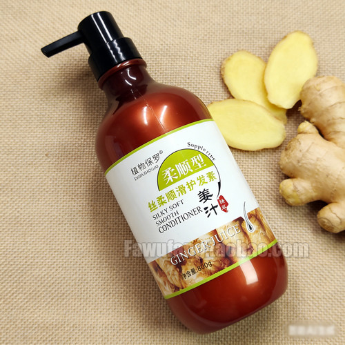 植物保罗CONDITIONER 姜汁无硅油营养柔顺护发素800ml 防断生姜汁 - 图2