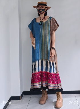 摩洛哥纯手工黑檀木原矿绿松石雕刻埃及守护神生命之匙项链毛衣链