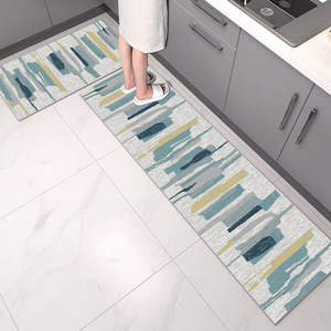 东升厨房地毯吸水防滑耐脏防油家用满铺可裁剪定制2022新款地垫