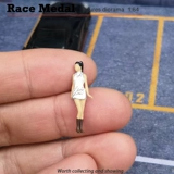 RM Модель 1:64 манит элегантный темперамент Cheongsam Женская 3D Micro -Shrishing Model.