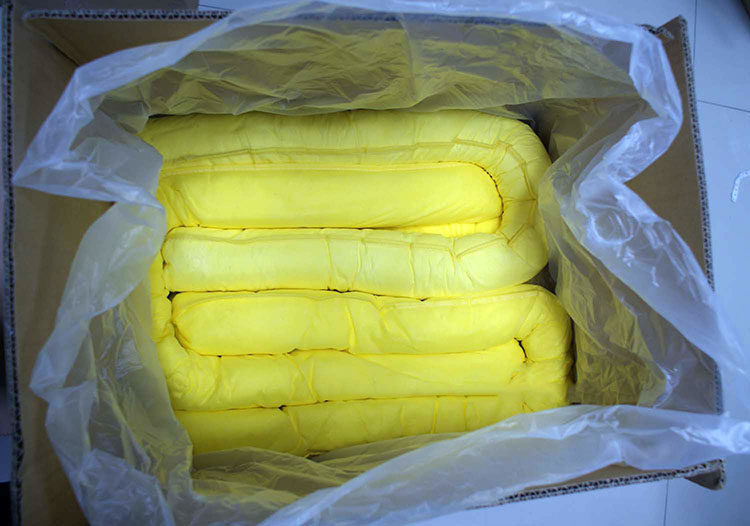 围油栏吸液索化学危险品地面黄色吸油索吸酸碱吸附棉条液体油围栏,淘宝优惠券,粉丝福利购,淘宝优惠卷