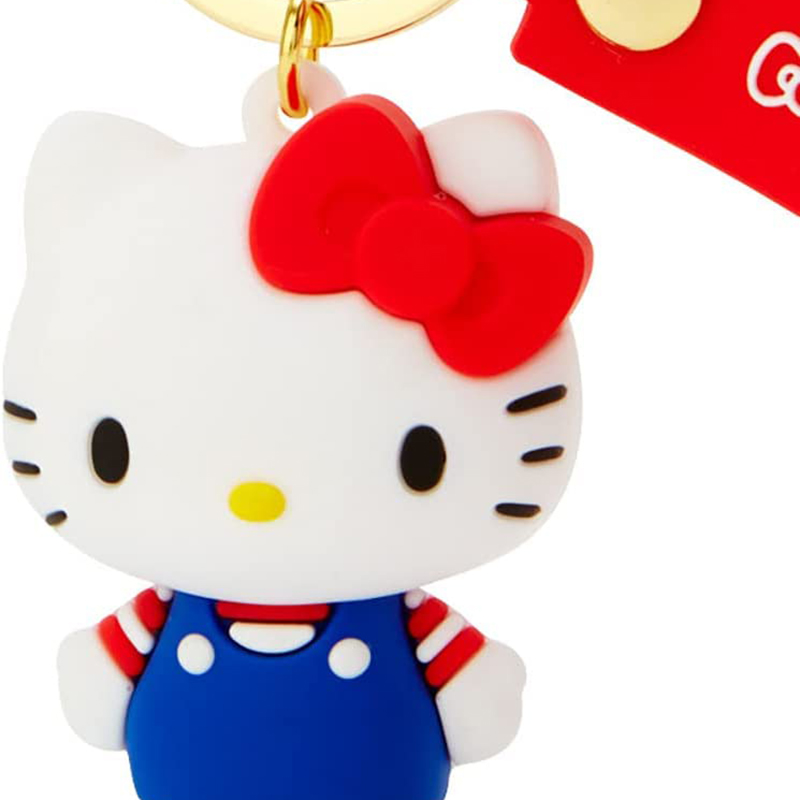 日本代购hellokitty正版kt猫哈喽kitty凯蒂猫pvc钥匙挂件挂坠挂饰 - 图1