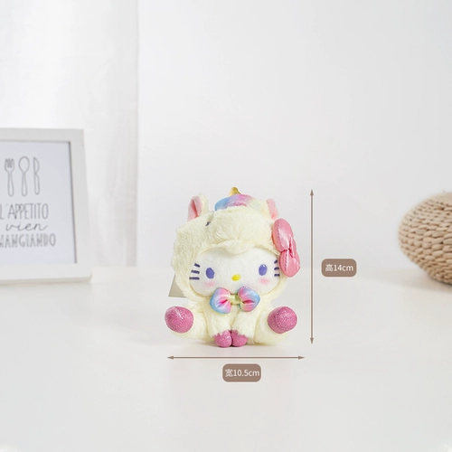 Hello Kitty, hello kitty, японская оригинальная кукла, сумка, подвеска, украшение на сумку, единорог