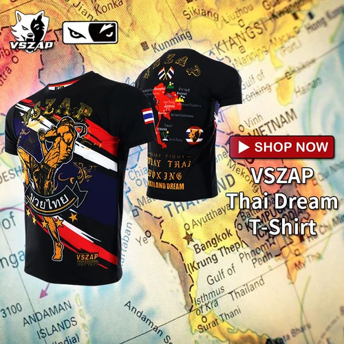 VSZAP Muay Thai Short -sleed