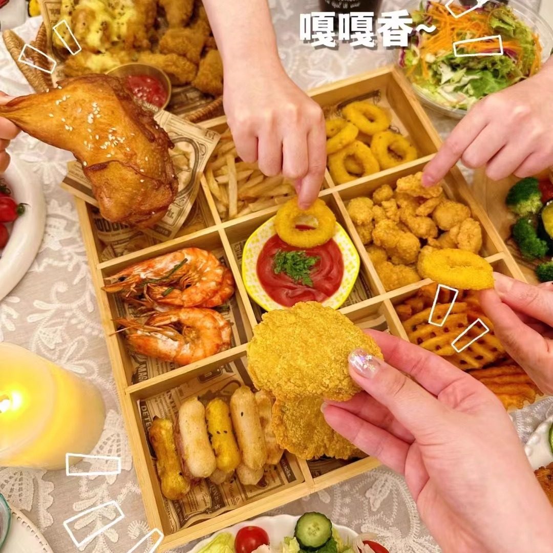 圣农炸鸡组合5袋包邮空气炸锅餐饮半成品食材脆皮炸鸡炸翅盐酥鸡,淘宝优惠券,粉丝福利购,淘宝优惠卷