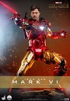 HotToys HT 1 4 QS025 Iron Man 2 Iron Man MK6 pick up