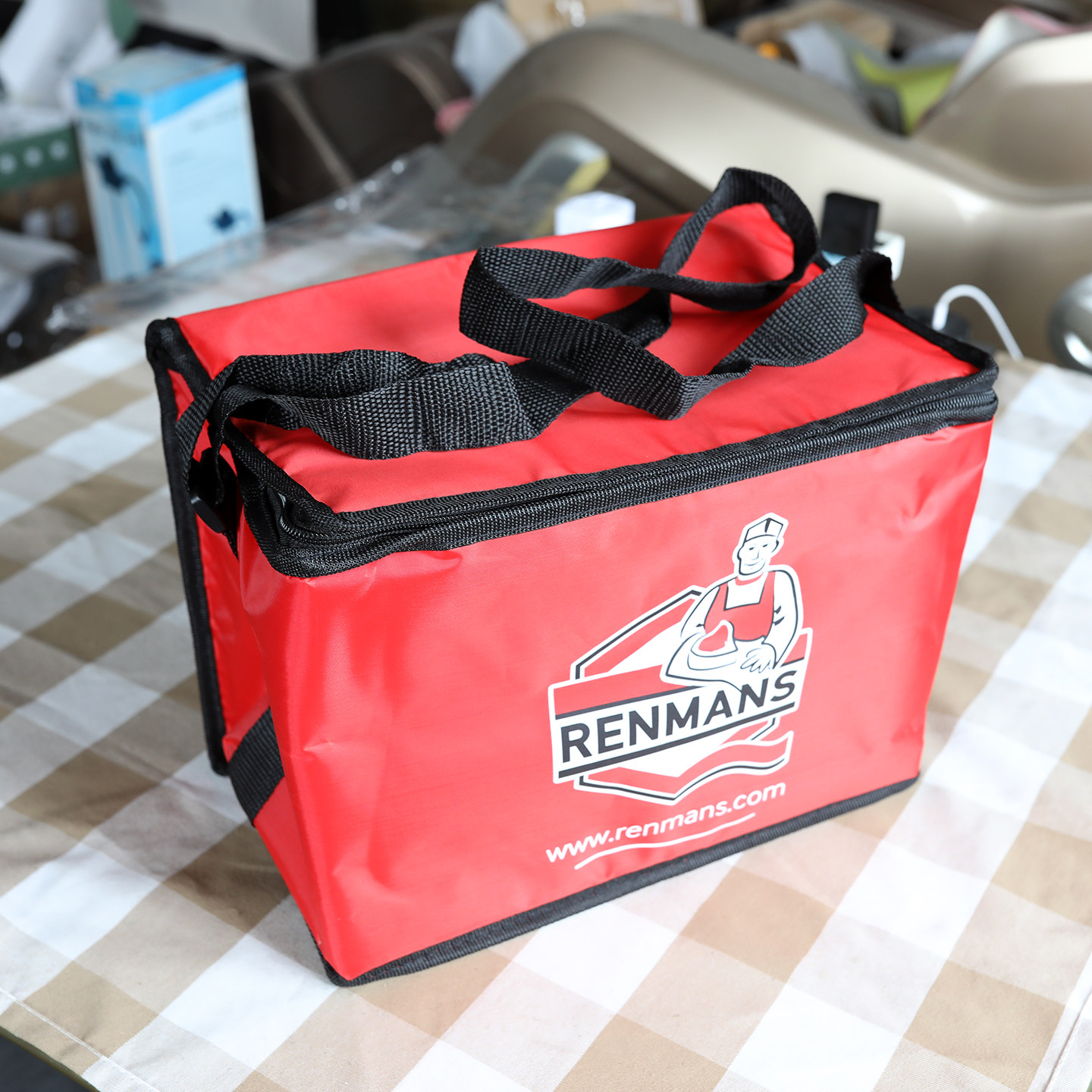 法国RENMANS定制保冷保温箱 带内网背带适用野营学生研学公司团建,淘宝优惠券,粉丝福利购,淘宝优惠卷