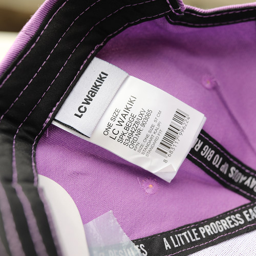 出口土耳其！法国品牌鸭舌帽尺寸可调节显脸小休闲百搭春夏棒球帽 - 图0