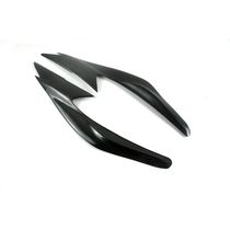 Suitable for 16-18 models of Nissan Sky Carbon Fiber Retrofit Light Brow headlights Decorative Strips sticking pieces