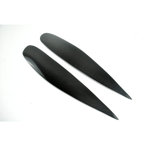 适用于三菱蓝瑟碳纤维改装件灯眉 眼眉 改装大灯装饰贴件04-06款 - 图0