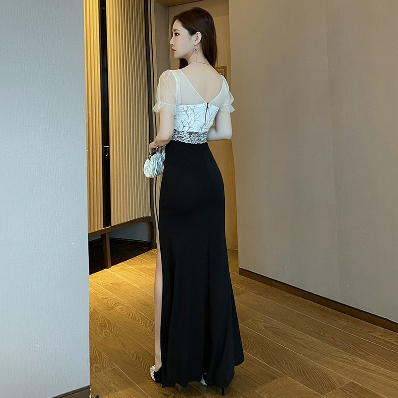 夜总店性感连衣裙女气质显瘦沐足店足疗柔式技师工作服司仪晚礼服,淘宝优惠券,粉丝福利购,淘宝优惠卷