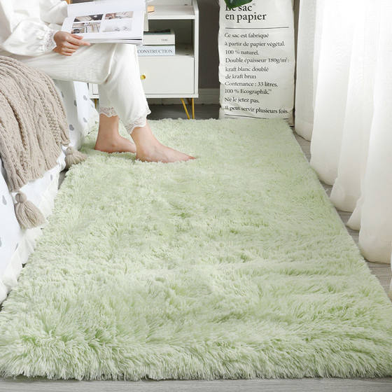 Rectangular bedside ins style home custom floor mat