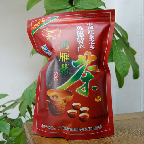 鸿雁英红九号 英德红茶鸿雁牌广东茶科所英红九号红茶250克袋装 - 图2