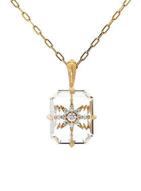 天然水晶圣诞梦幻光影戒指