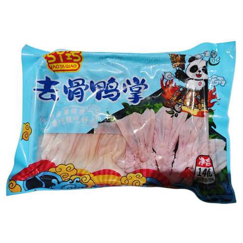 新鲜无骨鸭掌去骨鸭爪140g/6个左右生鲜鸭脚冷冻重庆火锅食材 - 图3