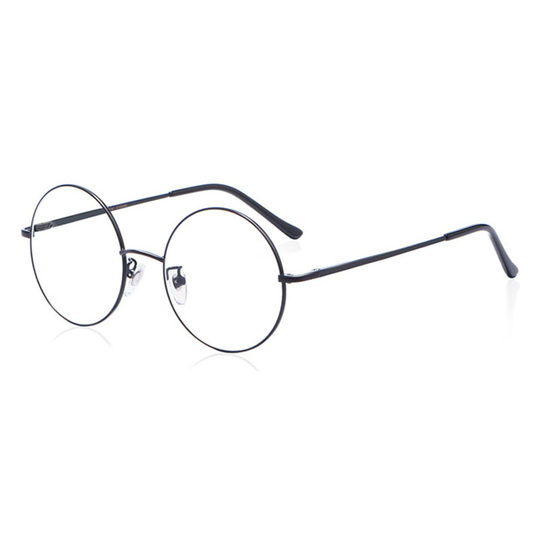 XZJP round alloy myopia reading glasses for men and women