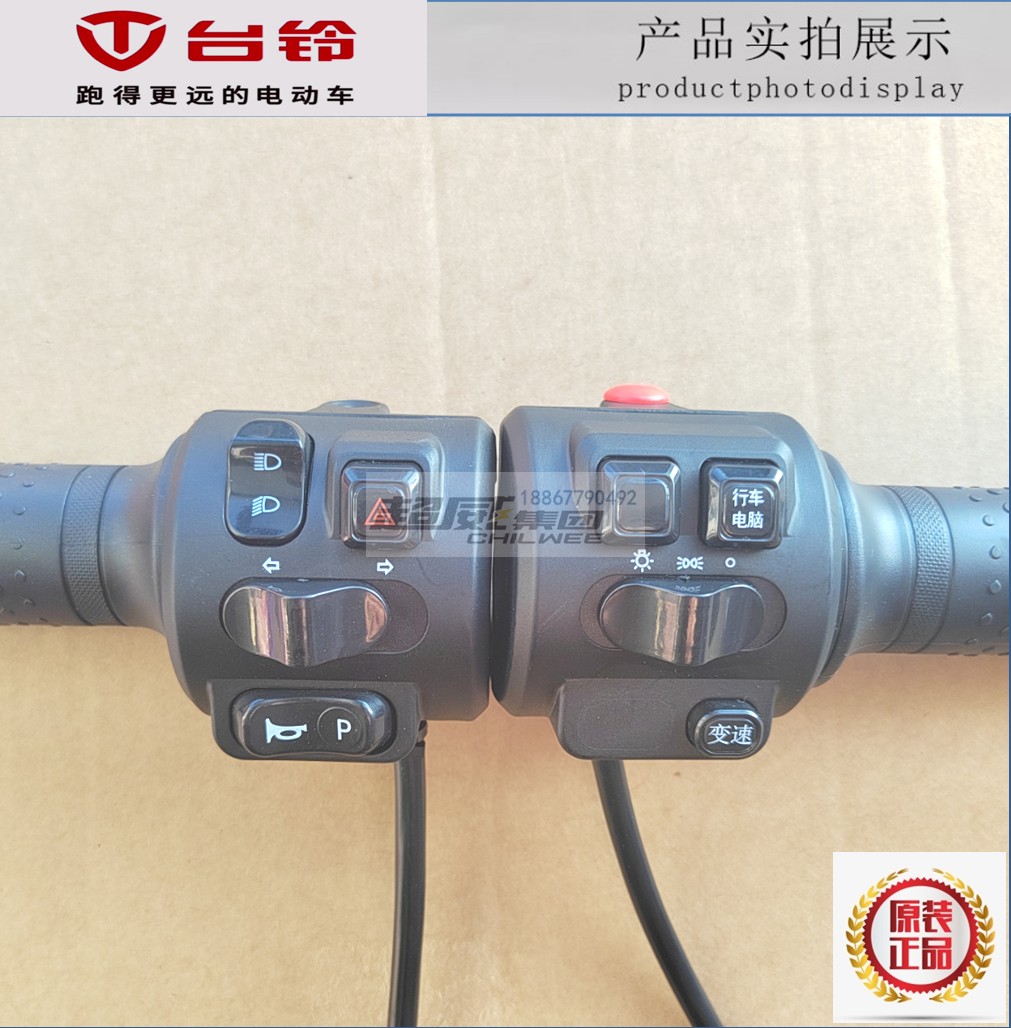 台铃电动车电瓶车星途国标赤免EB超能组合开关油门一体调速转把手,淘宝优惠券,粉丝福利购,淘宝优惠卷