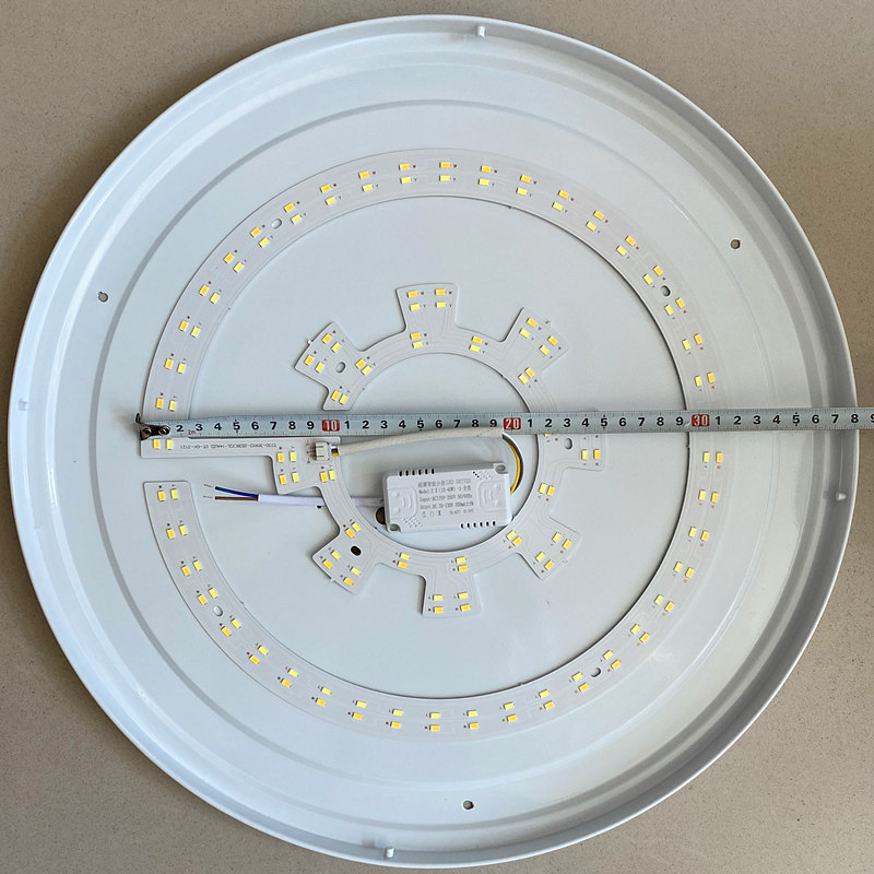 吸顶灯led灯芯圆形三色变光灯片风扇灯光源替换灯板遥控灯盘24W*2,淘宝优惠券,粉丝福利购,淘宝优惠卷
