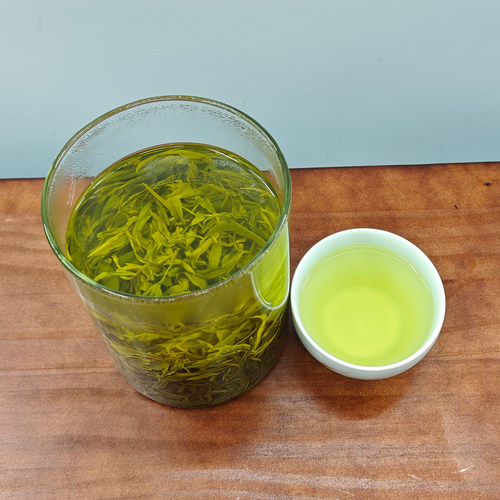 浓香日照两车绿茶2026年新茶叶春茶250克盒散装炒青栗高山板栗香 - 图1