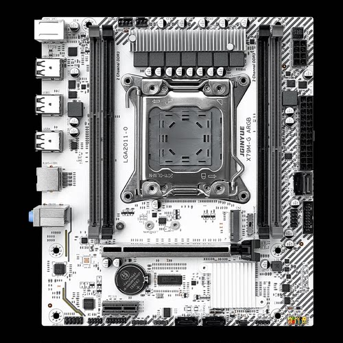 精粤X79主板2011系列DDR3电脑游戏CPU套装至强E5 2680 2690 V1V2 - 图0