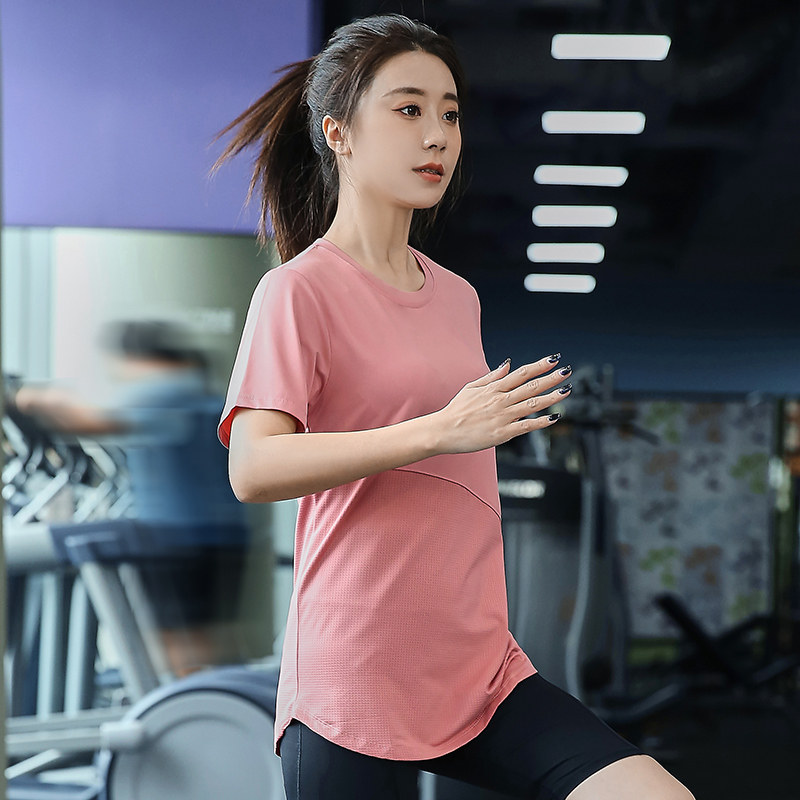 大码运动t恤女宽松跑步200斤夏季款速干健身衣套装短袖瑜伽服上衣,淘宝优惠券,粉丝福利购,淘宝优惠卷