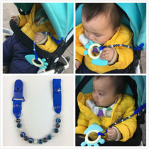 Turkey Blue Eyes Pacifier Chain Baby Goodenware Pacifier Anti Fall Chain