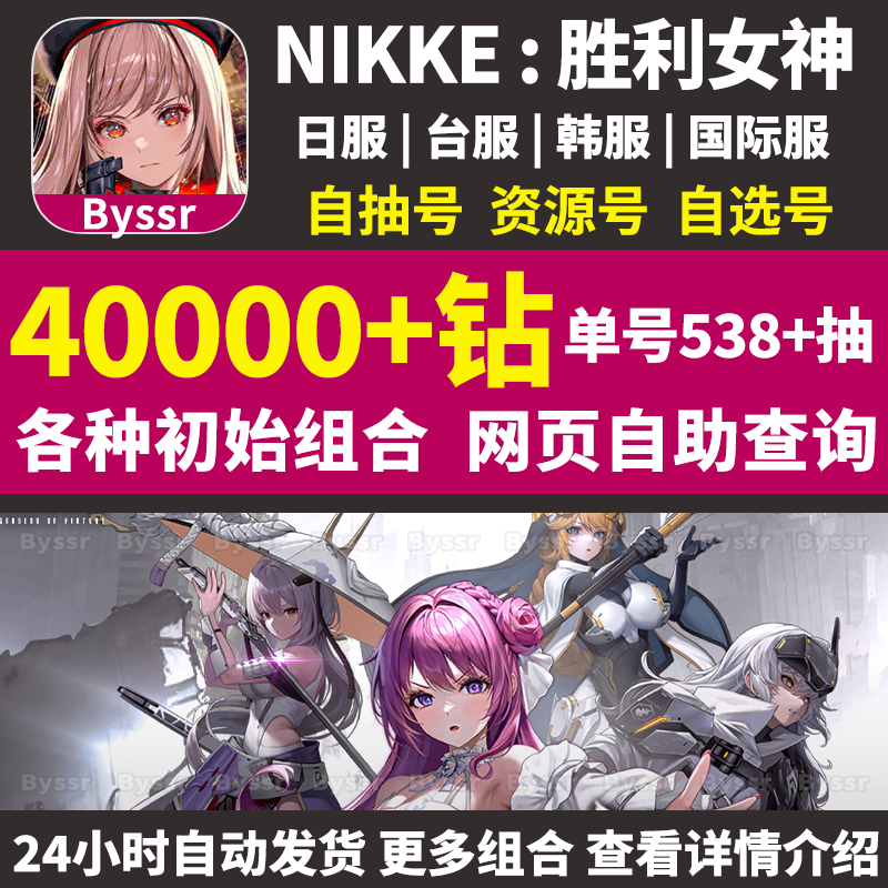 Nikke胜利女神妮姬初始号日服台服国际自抽小红帽神罚自选成品号 - 图2