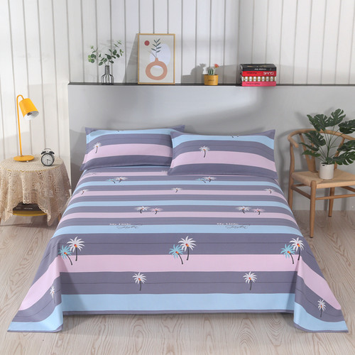 加厚防滑老粗布床单四季纯棉100全棉加密双人大尺寸炕单被单山东 - 图1