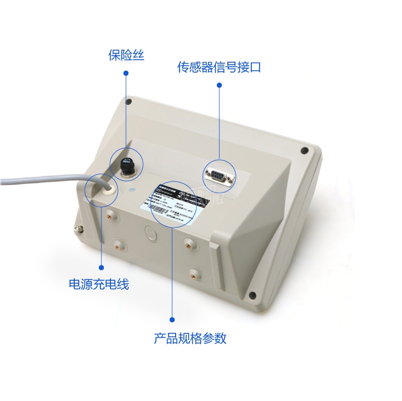 上海耀华A6仪表头 电子秤 电子地磅显示器 称重控制仪表XK3190A6 - 图0