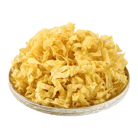 干豆皮油豆皮丝豆制品干货腐竹皮凉拌火锅半成品食材特产大豆素肉 图片 5
