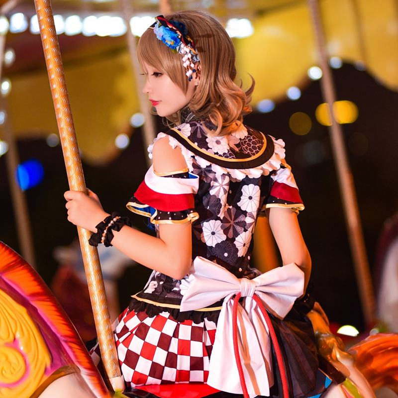 绝色漫 LOVELIVE 水团COS Aqours正月篇黛雅果南露比cosplay女装 - 图1