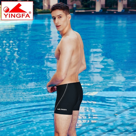 Professional swimming trunks British hair boxer large size