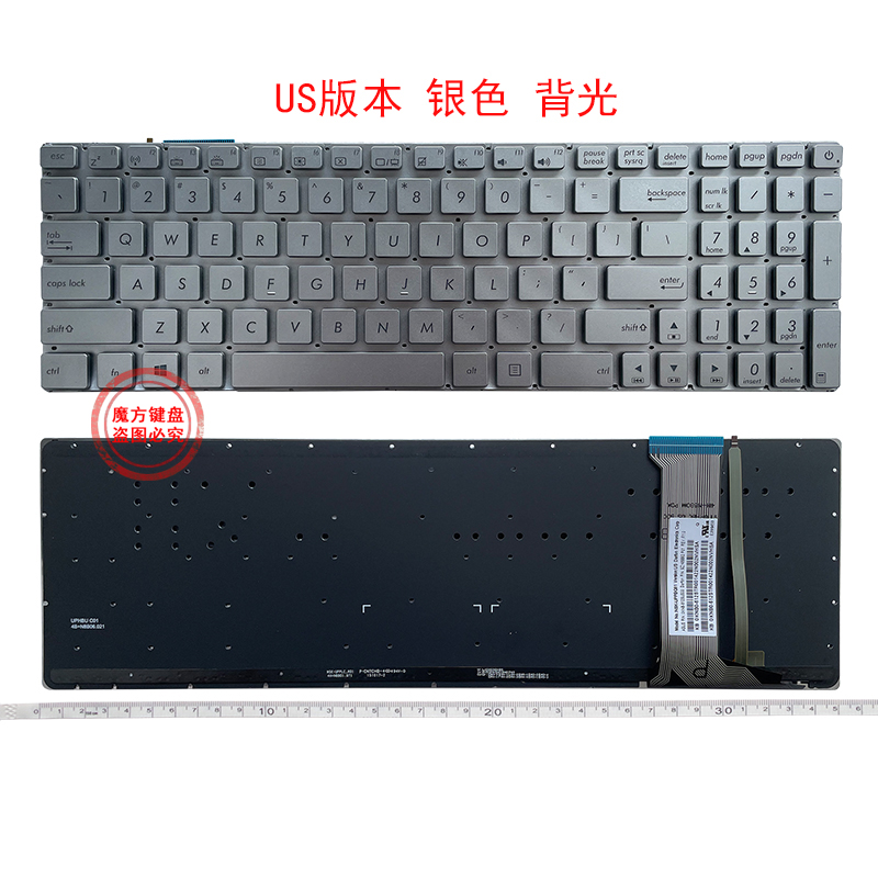 ASUS华硕GL552 ZX50J/XJ ZX50JX GL552J GL552V键盘G552VM G552VX - 图0