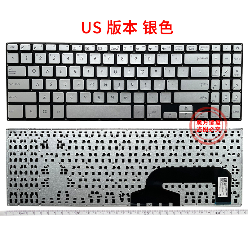 ASUS华硕Y5000U/UB X507/MA/L/UA X570 A570 YX570ZD X570ZD键盘 - 图3