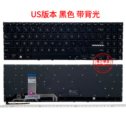 适用 华硕X1502VA/ZA X1603ZA M1503Q/Z X1605V键盘M1502I M1603Q - 图2