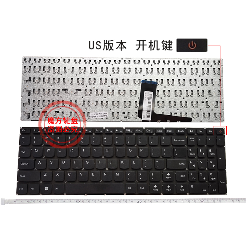 适用 联想 ideapad 310-15 110-15 110-15ISK 键盘 510-15 80SY - 图1