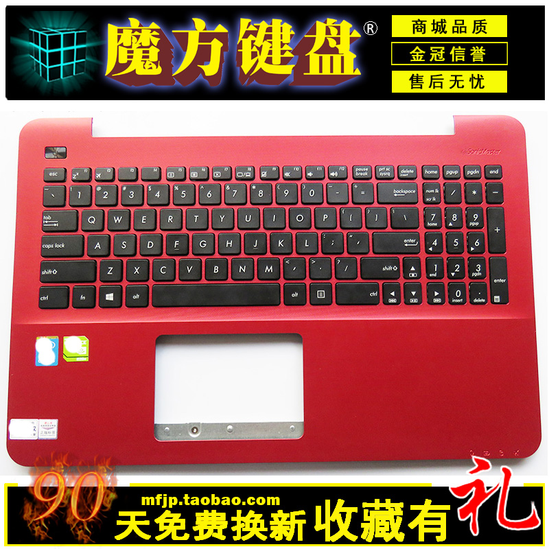 适用 ASUS华硕Y583Y VM590L F555L X555LP A555LD X555LD键盘C壳 - 图2