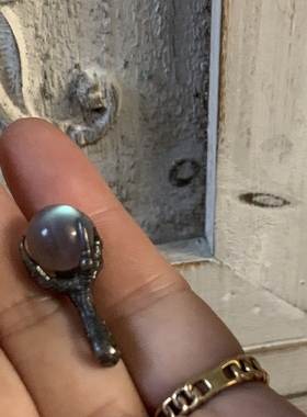 造物星球～我有一个月光石还有龙爪爪 925银吊坠原创情侣款复古