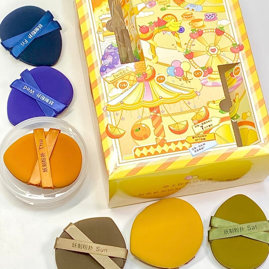 拍下13.9！七天不重样 妖制粉扑戳戳乐气垫粉扑干湿两用不吃粉,淘宝优惠券,粉丝福利购,淘宝优惠卷