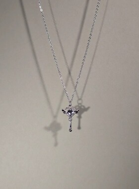 高级感2025锁骨链百搭毛衣链女