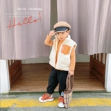 Детский демисезонный зимний жилет, пуховик, флисовый костюм мальчика цветочника, увеличенная толщина, детская одежда