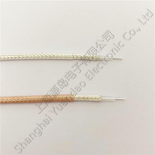 军标SFF-50-1线缆RG178高温线外径1.8mm双银屏蔽线射频同轴线 - 图2
