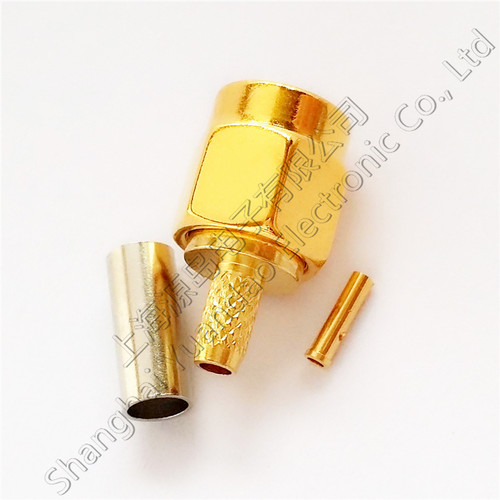 优质纯铜连接器接头RP-SMA-JC-1.5公头RPSMA-C-J-1.5 RP-SMA-J3 - 图2