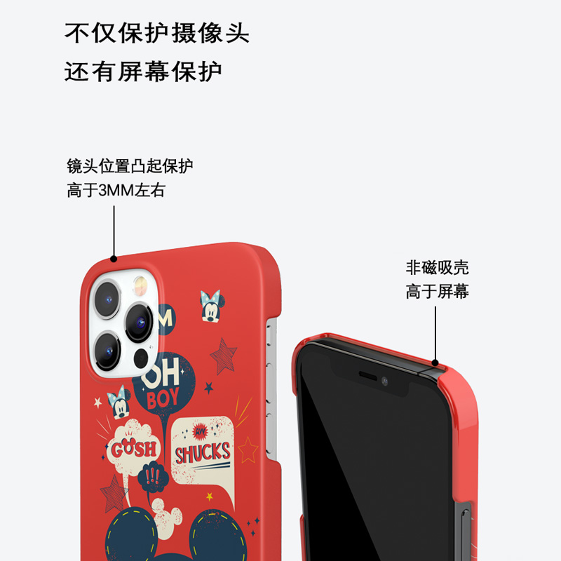 iPhone15Promax适用于苹果14手机壳卡通11可爱12pro情侣半包XRXSMAX超薄硬壳13哑光6s7p8p - 图1