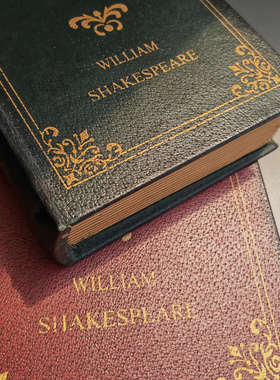 复古书房装饰摆件皮质欧式