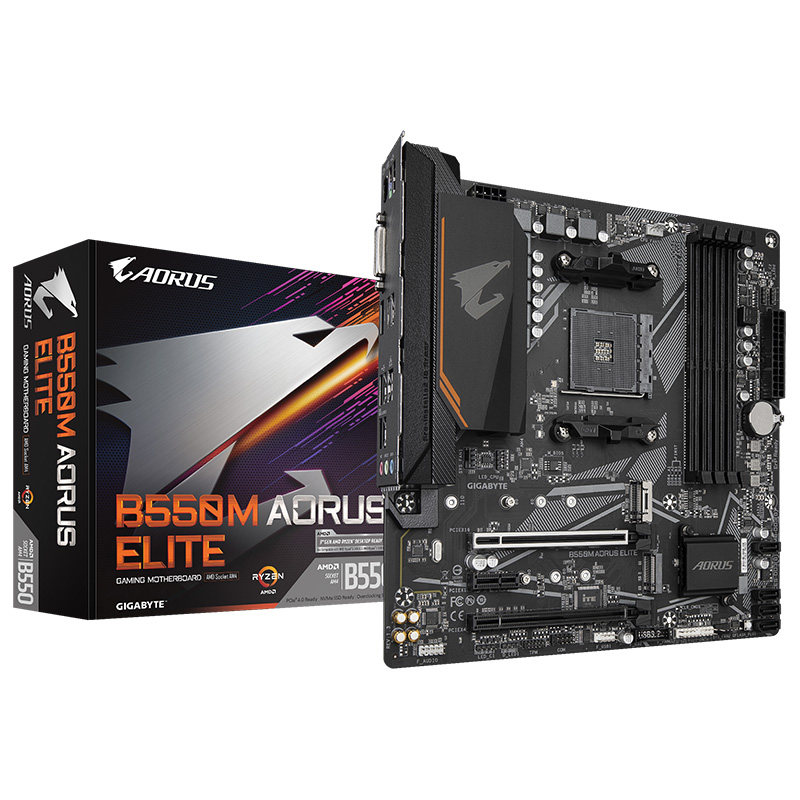 技嘉A520M超耐久B450M B550M K DS3H AC R2 WIFI AORUS ELITE小雕